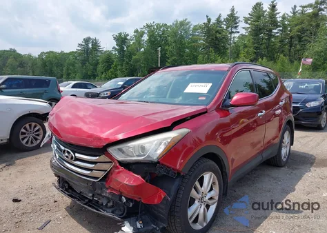 2013 Hyundai Santa Fe Sport from USA, damaged, VIN 5XYZUDLA5DG021014